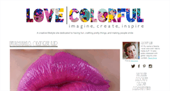 Desktop Screenshot of lovecolorful.com
