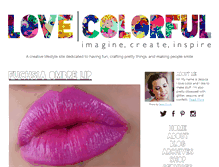 Tablet Screenshot of lovecolorful.com